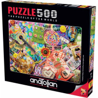 ANATOLIAN Puzzle 60. roky 500 dielikov