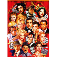 ANATOLIAN Puzzle Hviezdy Hollywoodu 1000 dielikov