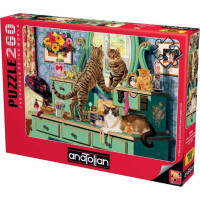 ANATOLIAN Puzzle Mačacie toaletný stolík 260 dielikov