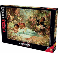 ANATOLIAN Puzzle Ružový altánok 1000 dielikov