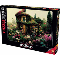 ANATOLIAN Puzzle Skrytá knižnica 1000 dielikov