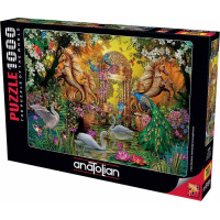 ANATOLIAN Puzzle Tajuplná záhrada 1000 dielikov