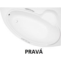 Asymetrická vaňa BIANKA