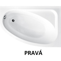 Asymetrická vaňa CORNEA