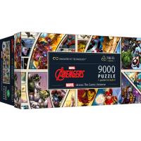 TREFL Puzzle UFT Marvel Avengers: Naprieč komiksovým vesmírom 9000 dielikov