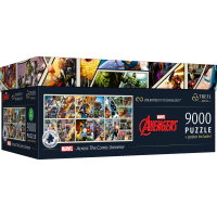 TREFL Puzzle UFT Marvel Avengers: Naprieč komiksovým vesmírom 9000 dielikov