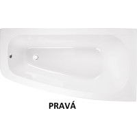 Asymetrická vaňa LUNA