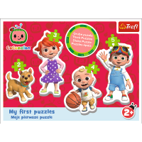 TREFL Baby puzzle Cocomelon 4v1 (2,3,4,5 dielikov)