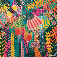 HEYE Štvorcové puzzle Flowery: Krásna budúcnosť 1000 dielikov