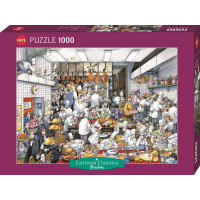 HEYE Puzzle Cartoon Classics: Kreatívni kuchári 1000 dielikov