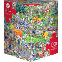 HEYE Puzzle Cyklistické preteky 1000 dielikov
