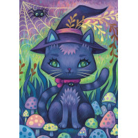 HEYE Puzzle Dreaming: Mačka čarodejnica 1000 dielikov