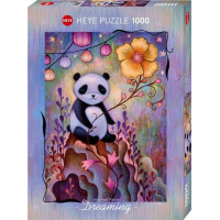 HEYE Puzzle Dreaming: driemajúca panda 1000 dielikov