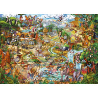HEYE Puzzle Exotické safari 2000 dielikov