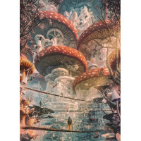 HEYE Puzzle Future Cities: Krajina húb 1000 dielikov