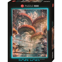 HEYE Puzzle Future Cities: Krajina húb 1000 dielikov
