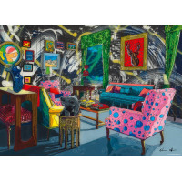HEYE Puzzle Home: Izba s jeleňom 1000 dielikov