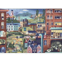 HEYE Puzzle Movie Masters: Filmy Alfreda Hitchcocka 1000 dielikov