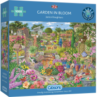 GIBSONS Puzzle Rozkvitnutá záhrada 1000 dielikov