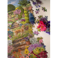 GIBSONS Puzzle Rozkvitnutá záhrada 1000 dielikov