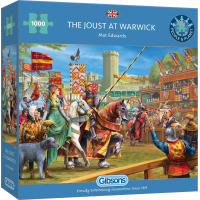 GIBSONS Puzzle Rytiersky turnaj vo Warwicku 1000 dielikov