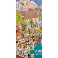 HEYE Puzzle Pouličný sprievod 2000 dielikov