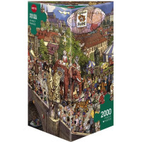 HEYE Puzzle Pouličný sprievod 2000 dielikov