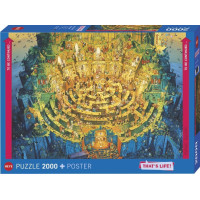 HEYE Puzzle That&#39;s Life: Hlboko 2000 dielikov