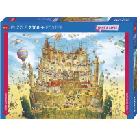 HEYE Puzzle That&#39;s Life: Vysoko 2000 dielikov