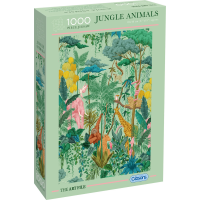 GIBSONS Puzzle The Art File: Zvieratá džungle 1000 dielikov