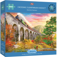 GIBSONS Puzzle Viadukt Glenfinnan 1000 dielikov