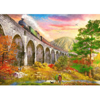 GIBSONS Puzzle Viadukt Glenfinnan 1000 dielikov