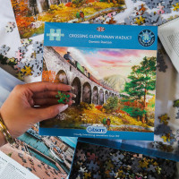 GIBSONS Puzzle Viadukt Glenfinnan 1000 dielikov