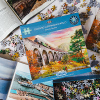 GIBSONS Puzzle Viadukt Glenfinnan 1000 dielikov