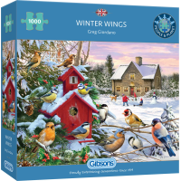 GIBSONS Puzzle Zimné krídla 1000 dielikov
