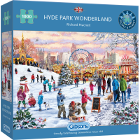 GIBSONS Puzzle Zimný zázrak v Hyde parku 1000 dielikov
