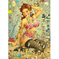 HEYE Puzzle Život Insta-dievčatá 1000 dielikov
