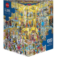 HEYE Puzzle Život v hoteli 1000 dielikov