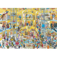 HEYE Puzzle Život v hoteli 1000 dielikov