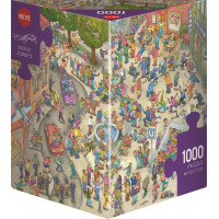 HEYE Puzzle Zombíci v pohybe 1000 dielikov