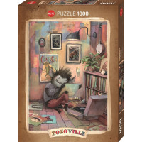 HEYE Puzzle Zozoville: Vynilová príšera 1000 dielikov
