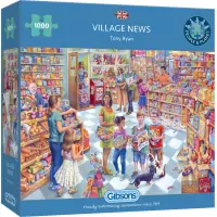 GIBSONS Puzzle Správy z dediny 1000 dielikov