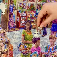 GIBSONS Puzzle Správy z dediny 1000 dielikov