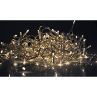 Vianočné LED záves - cencúle - 360 LED - teplá biela