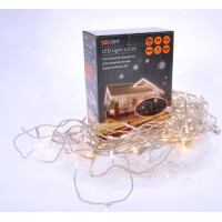 Vianočné LED záves - cencúle - 360 LED - teplá biela