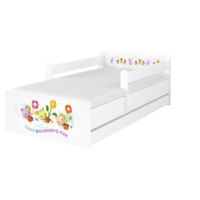 Detská posteľ MAX- 160x80 cm - Gabi - Kvety