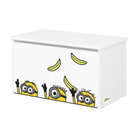 Detská truhla na hračky Mimoni - Banány