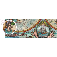 CHERRY PAZZI Puzzle Mapa sveta Veľkých objavov 2000 dielikov