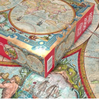 CHERRY PAZZI Puzzle Mapa sveta Veľkých objavov 2000 dielikov