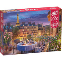 CHERRY PAZZI Puzzle Paríž pre dvoch 2000 dielikov